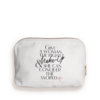 1ST EDITION MAKEUP BAG LIP PRINT CANVAS MAKEUP BAG