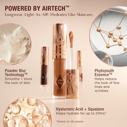 AIRBRUSH FLAWLESS BLUR CONCEALER 15 DEEP