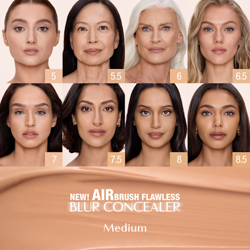AIRBRUSH FLAWLESS BLUR CONCEALER 7.5 MEDIUM
