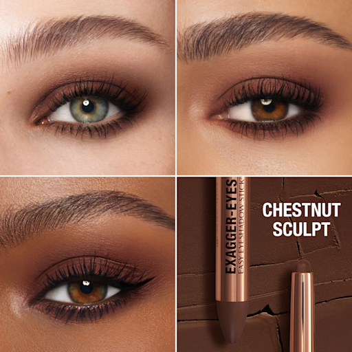 EXAGGER-EYES EASY EYESHADOW STICK CHESTNUT SCULPT