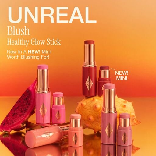 MINI UNREAL BLUSH HEALTHY GLOW STICK PEACHY GLOW
