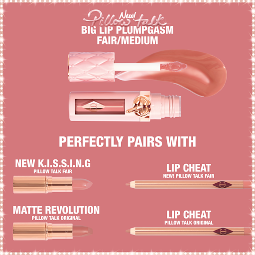PILLOW TALK PERFECT, PLUMP & POUT LIP TRIO LIP KIT