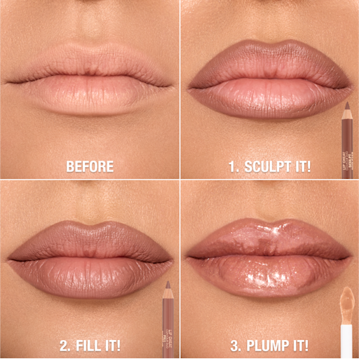 SUPER NUDES SCULPT, FILL & PLUMP LIP KIT LIP KIT