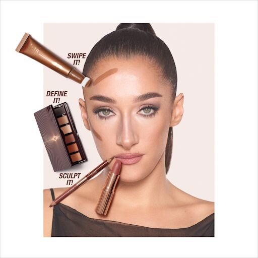 SUPER NUDES SCULPT & SHAPE PRECISION CONTOUR KIT CHEEK KIT